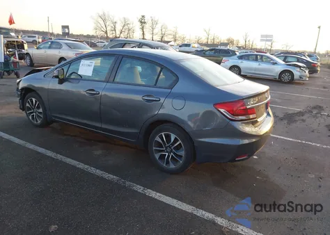2013 Honda Civic Ex z USA, uszkodzony, nr VIN 19XFB2F81DE240314